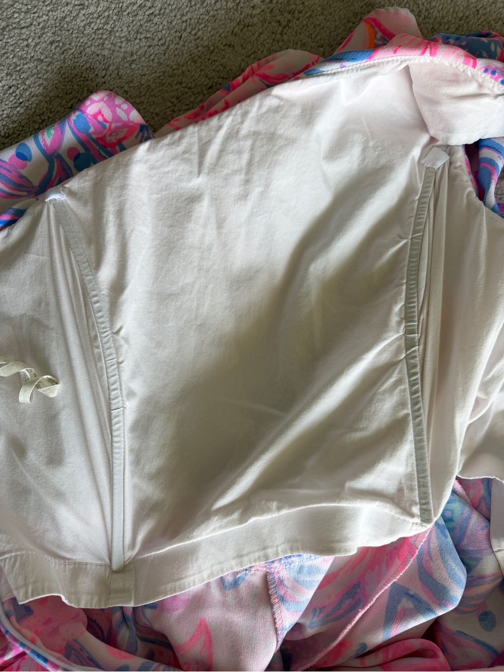 Lilly Pulitzer Kipton Romper Pink Isle Snappy Turtle One Shoulder Size 10 - Picture 9 of 12